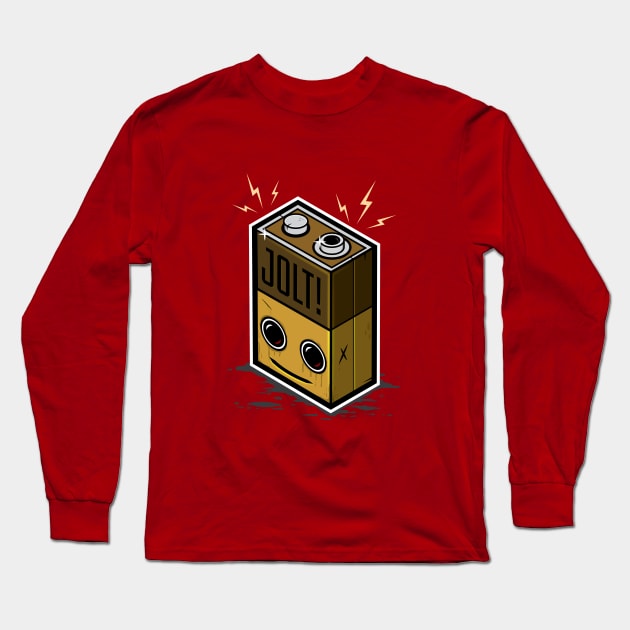 Jolt Battery Long Sleeve T-Shirt by UnluckyDevil